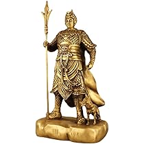 0444　銅  像  神像 A silver-inlaid bronze figure of Guanyin, Qing dynasty, 18th